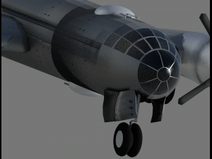 b-29 superfortress Modelo 3D
