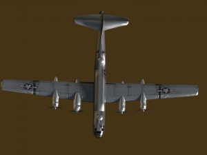 b-29 superfortress Modelo 3D