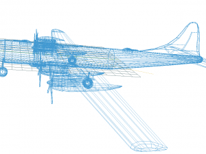 b-29 superfortress Modelo 3D
