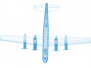 b-29 superfortress Modelo 3D