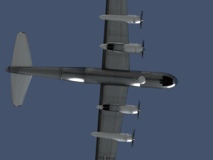 b-29 superfortress Modelo 3D