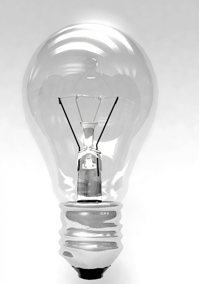 ligh bulb 3D Model .c4d .max .obj .3ds .fbx .stl .blend 