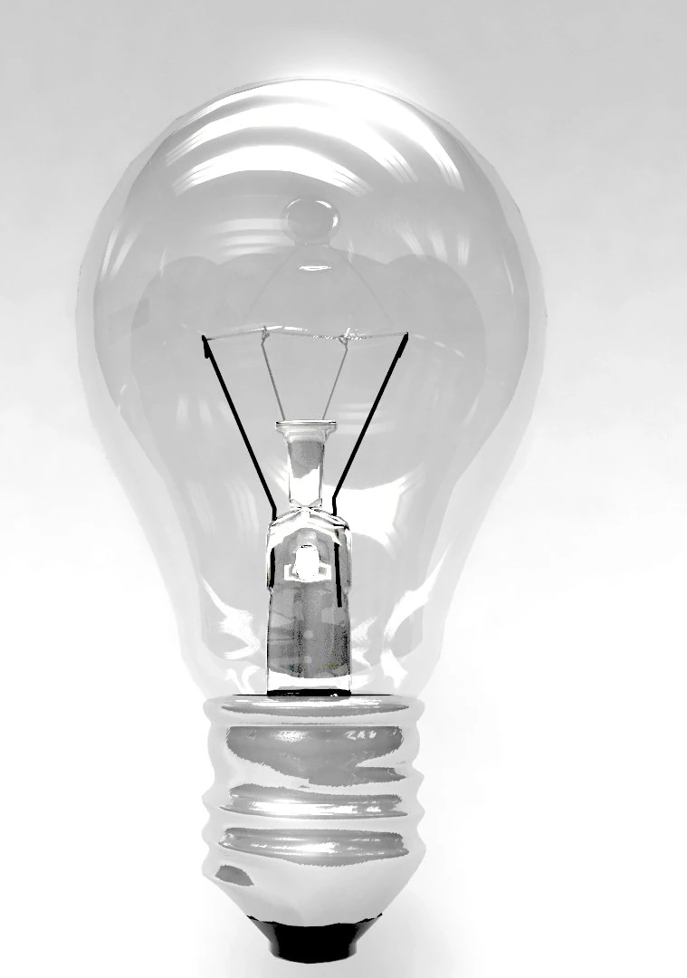 ligh bulb 3D Model .c4d .max .obj .3ds .fbx .stl .blend 
