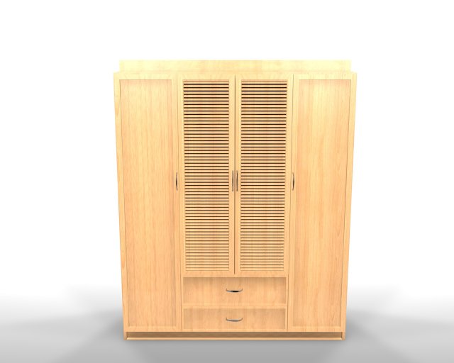 wardrobe 3Dモデル .c4d .max .obj .3ds .fbx .stl .blend 