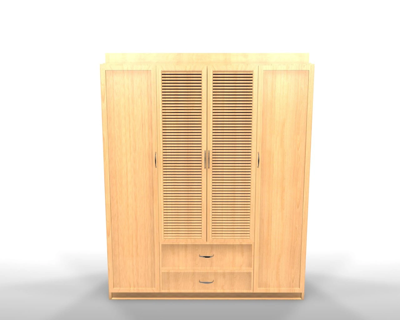 wardrobe 3D Model .c4d .max .obj .3ds .fbx .stl .blend