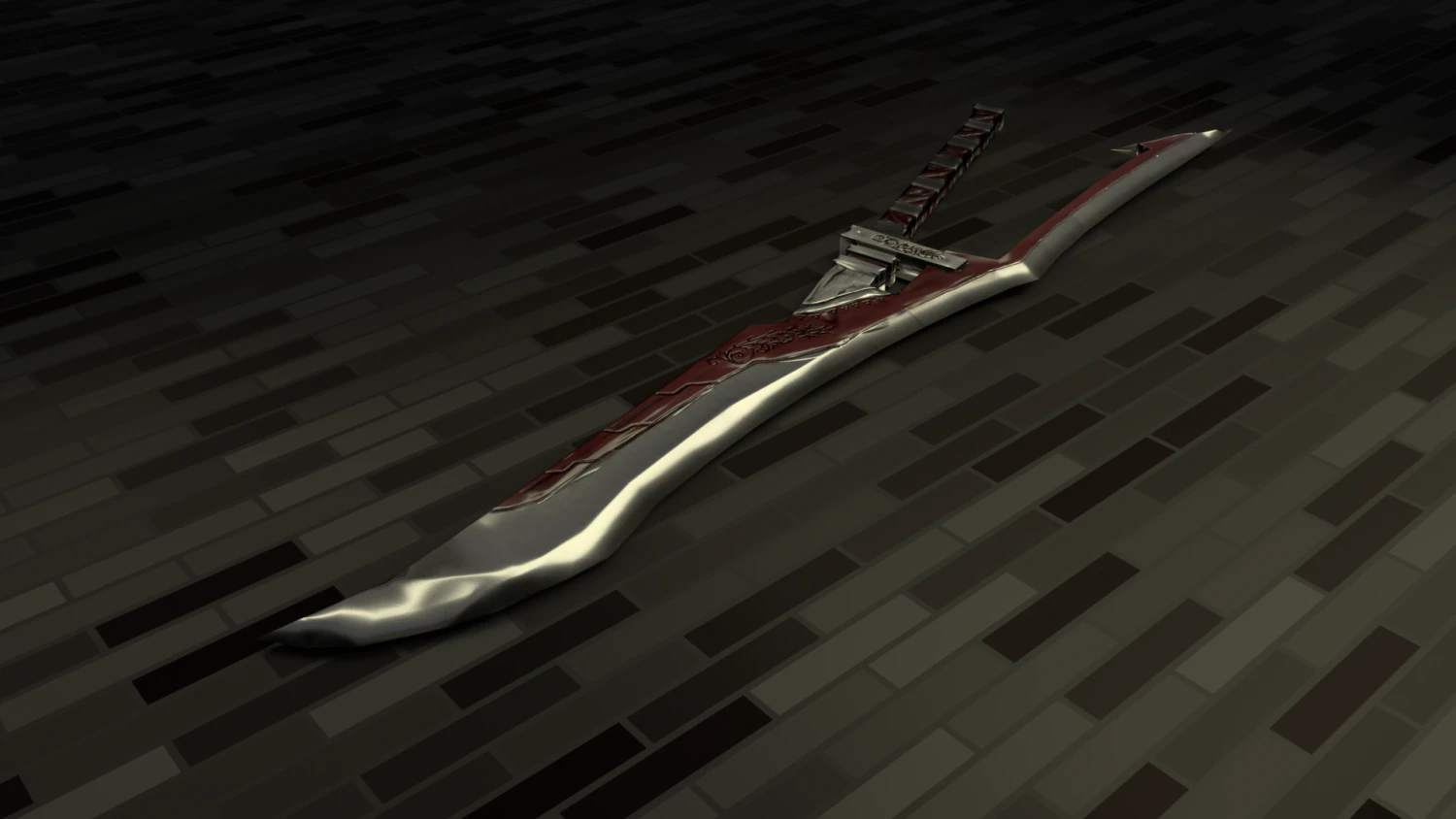 sword 3D Model .c4d .max .obj .3ds .fbx .stl .blend 