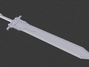 makeshift sword 3D 모델