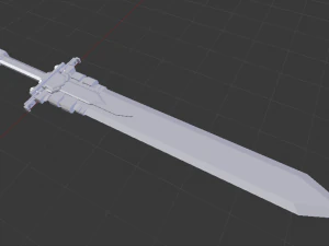 makeshift sword 3D Model
