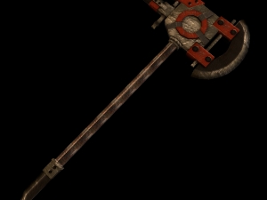 battle axe 3D Model