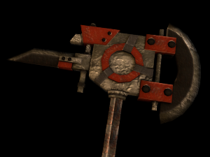 battle axe 3D Model