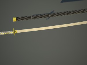 katana 3D Model