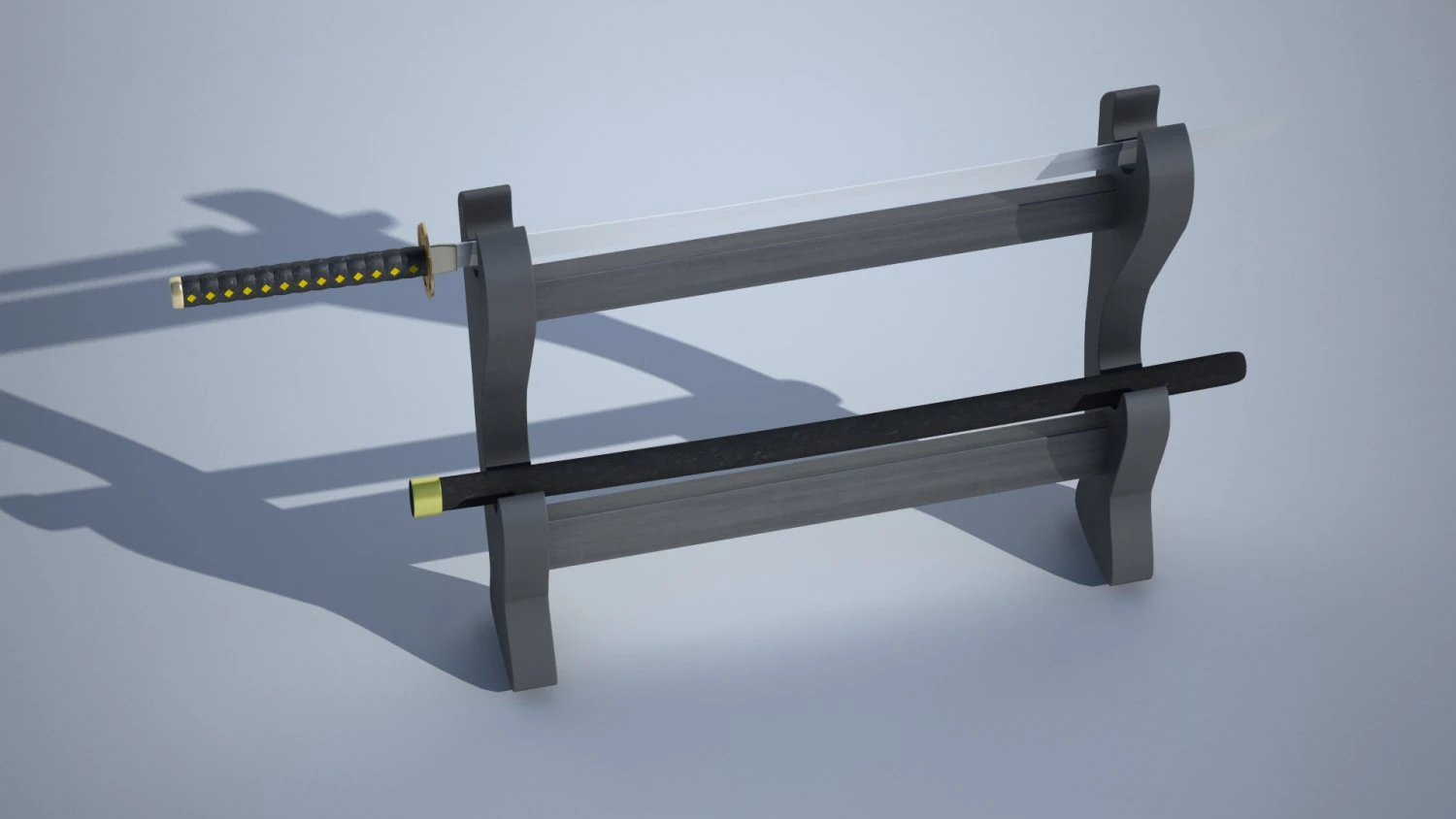katana 3D Model .c4d .max .obj .3ds .fbx .stl .blend 