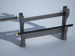 katana 3D Model