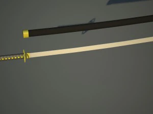 katana 3D Model