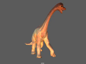 brachiosauro Modello 3D
