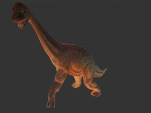brachiosauro Modello 3D