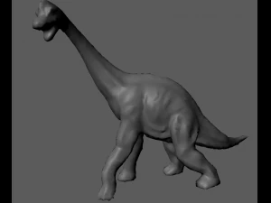 brachiosauro Modello 3D