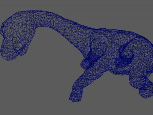 brachiosauro Modello 3D