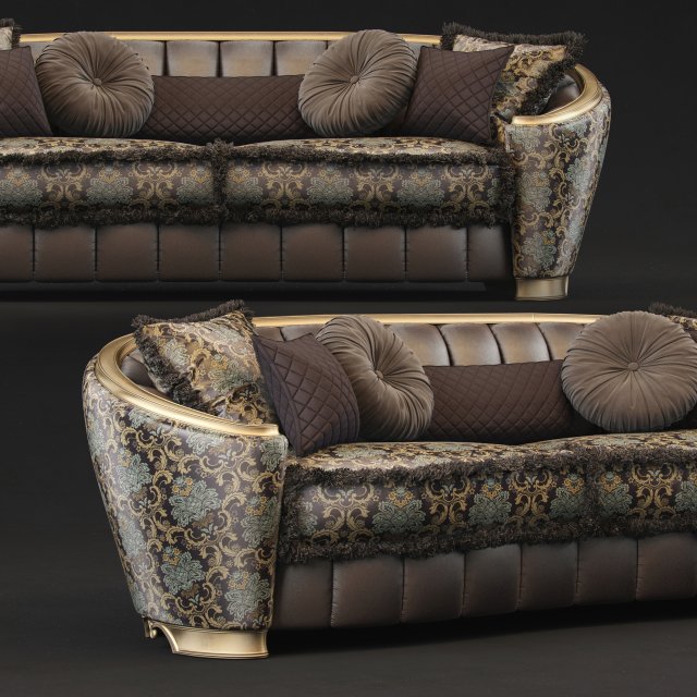 sofa goldconfort divano 4 posti 4 seater sofa 3D 모델 .c4d .max .obj .3ds .fbx .stl .blend 