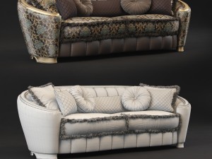 sofa goldconfort divano 4 posti 4 seater sofa 3D 모델