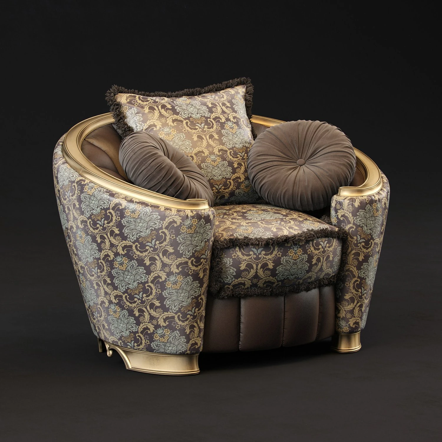 armchair goldconfort poltrona 3D Model .c4d .max .obj .3ds .fbx .stl .blend 