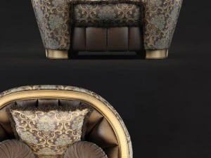 armchair goldconfort poltrona 3D Model