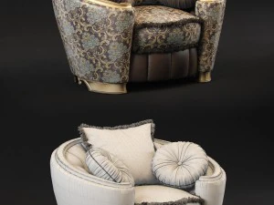 armchair goldconfort poltrona 3D Model
