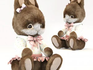 brinquedo de coelho Modelo 3D