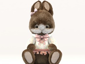 bunny toy Modelo 3D