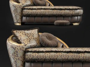 szezlong goldconfort Model 3D