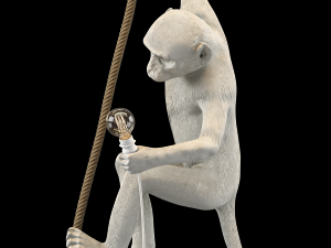 monkey lamp by seletti 3D Model