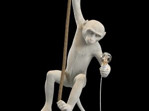 monkey lamp by seletti 3D Model