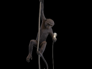 monkey lamp by seletti 3D Model