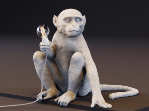 Monkey lamp 3d store