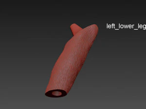 the monkey lamp hanging left version 3D Model