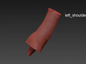 the monkey lamp hanging left version 3D Model
