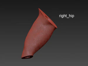 the monkey lamp hanging left version 3D Model