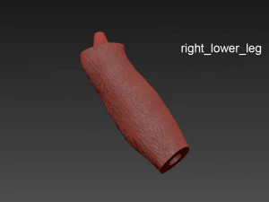 the monkey lamp hanging left version 3D Model