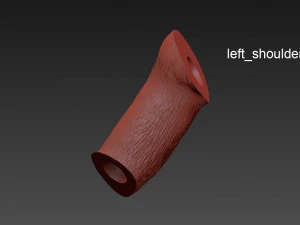 the monkey lamp hanging left version 3D Model