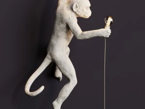 the monkey lamp hanging left version 3D Model