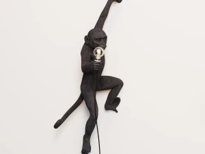 the monkey lamp hanging left version 3D Model