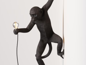 the monkey lamp hanging left version Modelo 3D