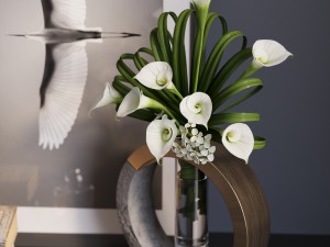 decor set calla 3D Model