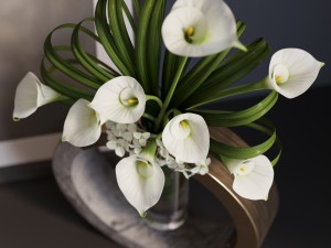 decor set calla 3D Model
