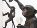the monkey lamp hanging right version low and high poly vr - ar - low-poly Modelo 3D