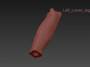 la lampe singe suspendue &agrave; droite version low et high poly vr - ar - low-poly Modèle 3D