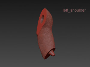 the monkey lamp hanging right version low and high poly vr - ar - low-poly Modelo 3D