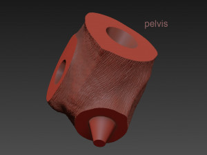 the monkey lamp hanging right version low and high poly vr - ar - low-poly Modelo 3D
