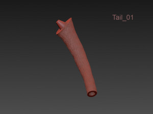 the monkey lamp hanging right version low and high poly vr - ar - low-poly Modelo 3D