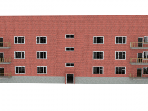 house of soviet times Modèle 3D